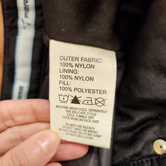 Fera Womens Size 8R Black Ski Snowboarding Insulated Warm Pants Wide Leg Winter - Picture 13 of 15